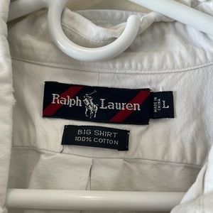 Ralph Lauren Big Shirt line